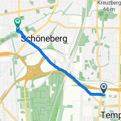 Ringbahnstraße, Berlin nach Am Rathaus, Berlin