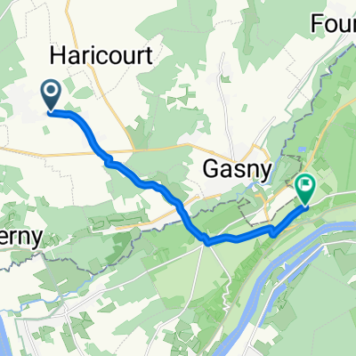 Rue de l'Abbé Seyer, Bois-Jérôme-Saint-Ouen to La Roche-Guyon