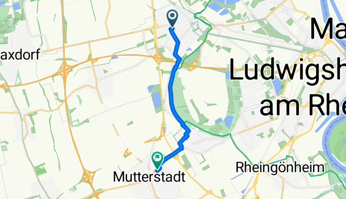 Haardtstraße nach Turnhallenstraße