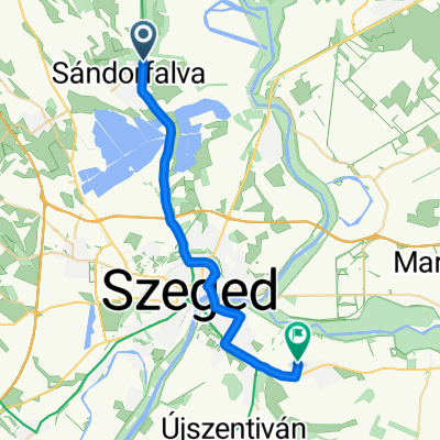 Sövényházi út, Sándorfalva - Ady Endre utca, Deszk