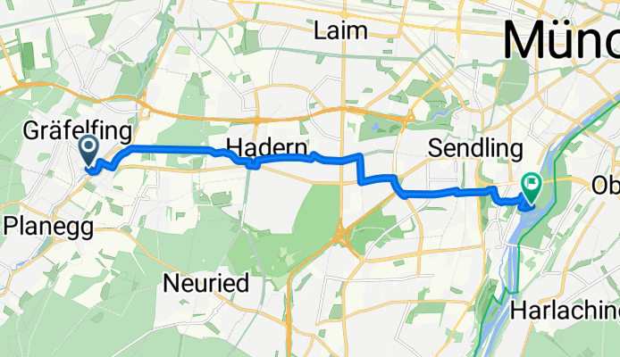 Route zu Flaucher