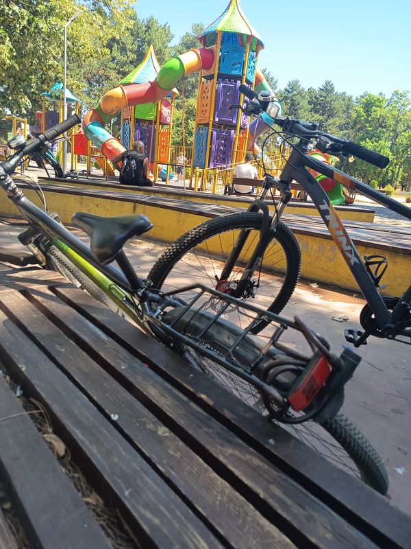 Route from Tomaki Dimitrovski to park