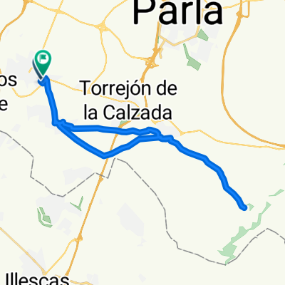 De Calle de la Piracanta a Calle Cuesta de la Frontera
