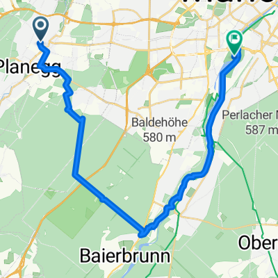 Von Gräfelfing bis Buchenhain/Flaucher