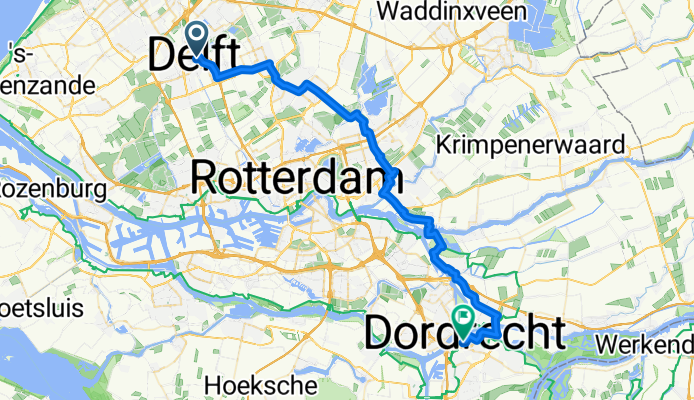 Stage 3 Delft to Dordrecht
