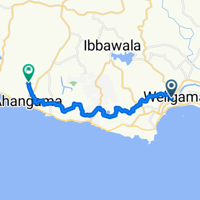 From Weligama to Habaraduwa