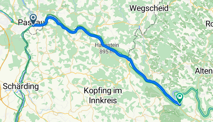 Passau - Schlögen/surroundings