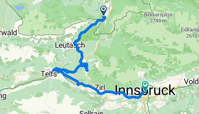 Mittenwald - Innsbruck