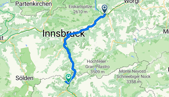 Wörgl - Gries am Brenner