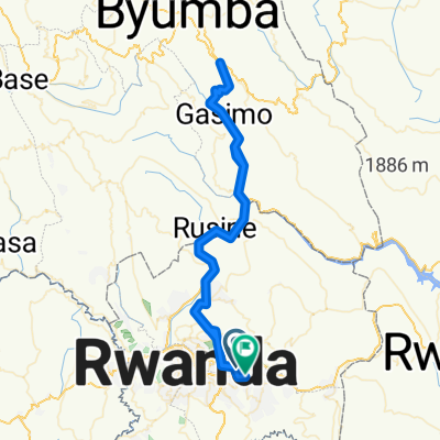 KK 18 Avenue, Kigali to KK 18 Avenue, Kigali
