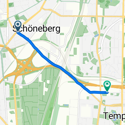 Dominicusstraße, Berlin nach Ringbahnstraße, Berlin