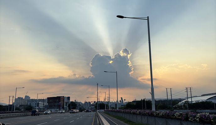 Zdjęcie 1 trasy Bikemap „호계로, 울산광역시에서 신천동, 울산광역시까지”