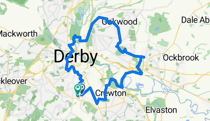 Balfour Road, Derby to Balfour Road, Derby