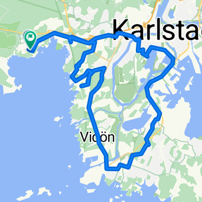 Västerstrands, Karlstad nach Zakrisdalsudden, Karlstad