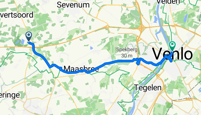 Midden Peelweg to Monseigneur Nolensplein