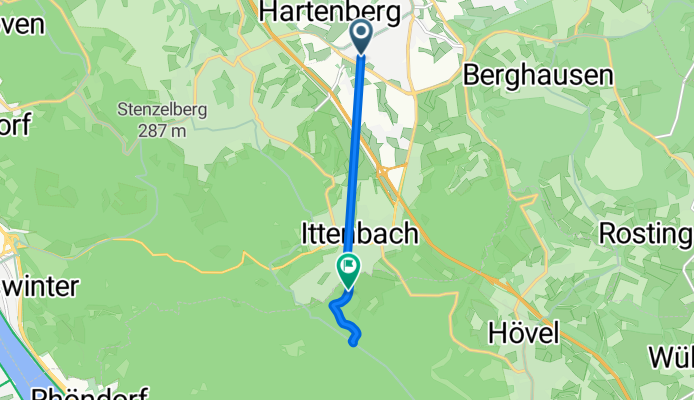 Dollendorfer Straße nach Kantering