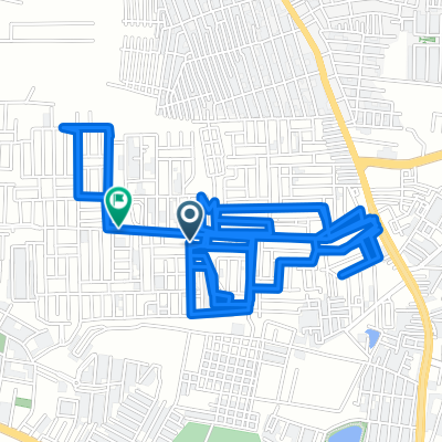 Raghavendra Colony, Hyderabad to Seshadri Marg, Hyderabad