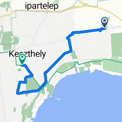 Tapolcai út 45/A nach Fő tér