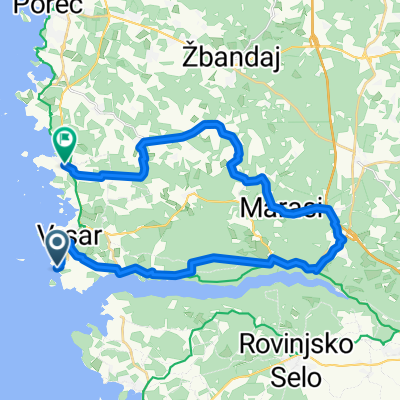 Vrsar nach Ulica Grgeti, Funtana