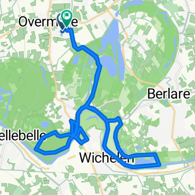 Route in Berlare