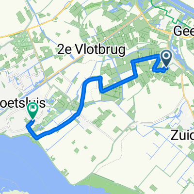 Kerkweg, Abbenbroek naar Rog, Hellevoetsluis