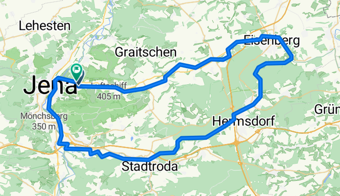 Jena - Zeitzgrund - Jena