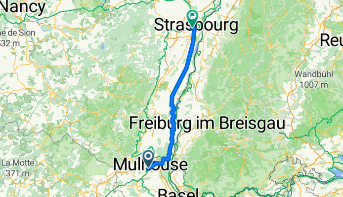 Mulhouse - Strasbourg