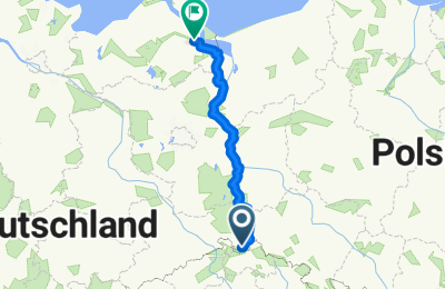 Route in der Bikemap App öffnen