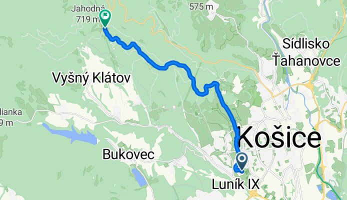 Žarnovická, Košice II až Sever, Košice I