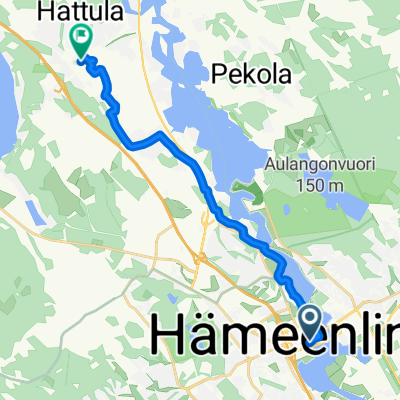 Eteläkatu, Hämeenlinna do Merventie, Parola
