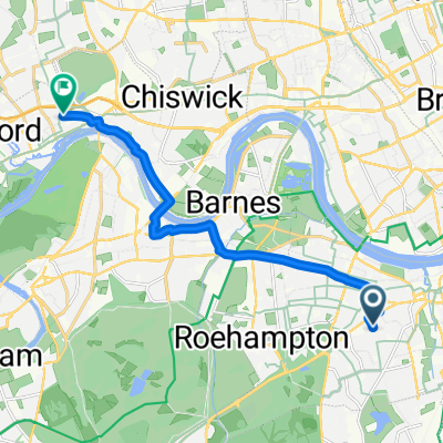 Repton House, London to Clayponds Lane, Brentford
