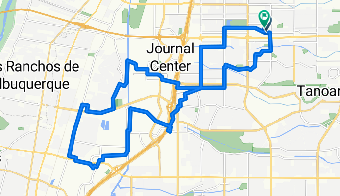 Oso Rico Rd NE, Albuquerque to Oso Rico Rd NE, Albuquerque