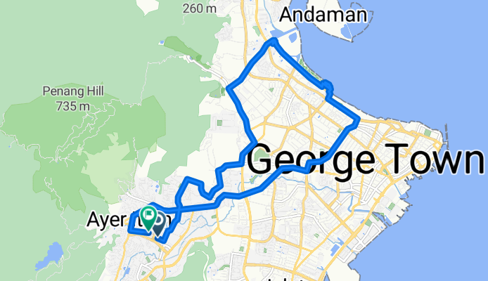 Jalan Zoo to Jalan Pisang Tanduk