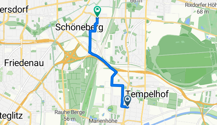 Friedrich-Franz-Straße, Berlin nach Brunhildstraße, Berlin