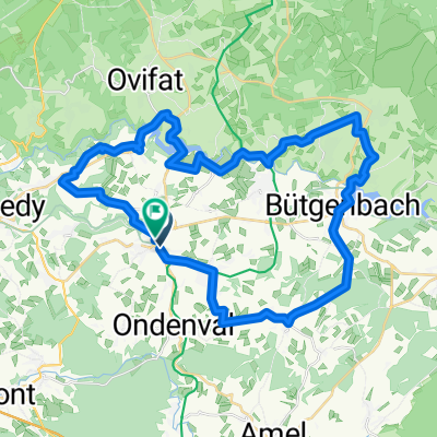 Rue du Centre, Weismes nach Rue du Centre, Weismes