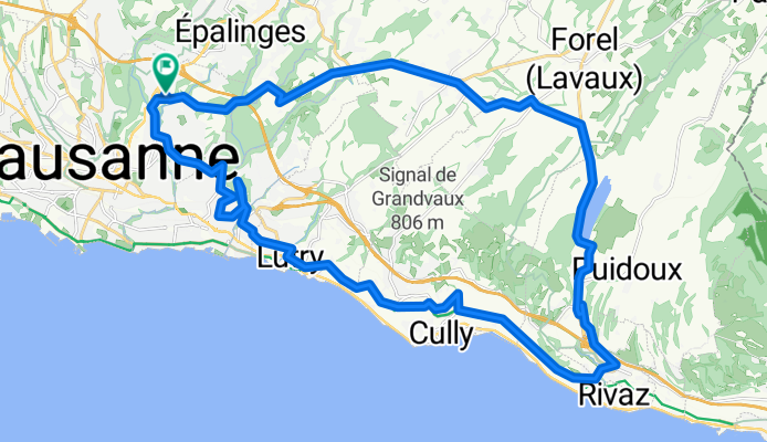 Lausanne-Corniche-Lac de Bret-Savigny_2025.08.24