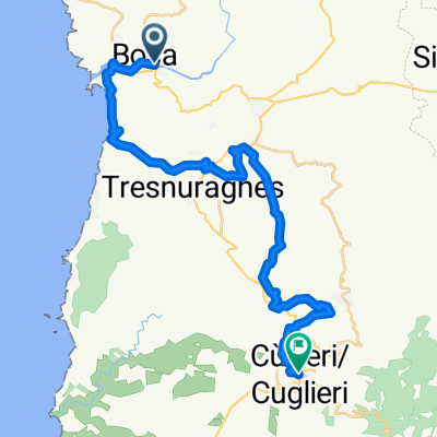 From Bosa to Cuglieri