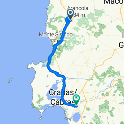 From Cuglieri to Oristano