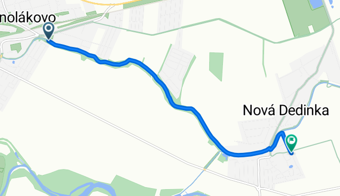 Trnavská, Bernolákovo až Nad jazerom, Nová Dedinka