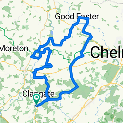 Fyfield Village– College Wood Gravel Track loop from Kelvedon Hatch