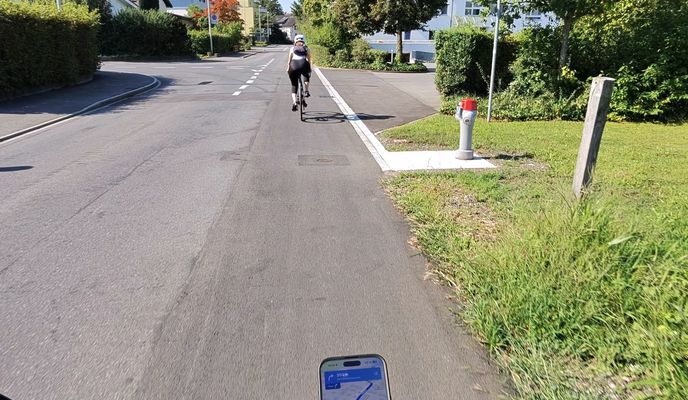 Foto 1 der Bikemap-Route "Schwandenstrasse, Kilchberg ZH to Im Wiesental, Kilchberg ZH"
