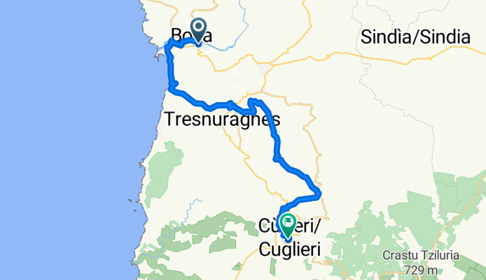 From Bosa to Cuglieri