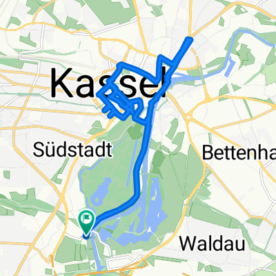 Giesenallee nach Giesenallee