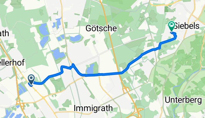 Hans-Böckler-Straße, Langenfeld (Rheinland) nach Uhlandstraße, Solingen