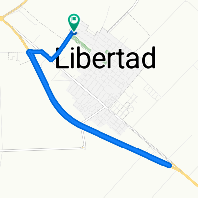 Presidente Oribe, Libertad a Presidente Oribe, Libertad