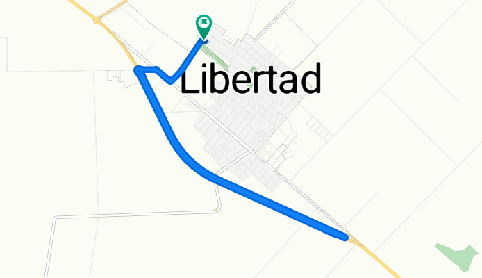 Presidente Oribe, Libertad a Presidente Oribe, Libertad