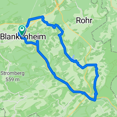 Koblenzer Straße, Blankenheim nach Rathausplatz, Blankenheim