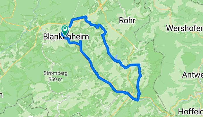 Koblenzer Straße, Blankenheim nach Rathausplatz, Blankenheim