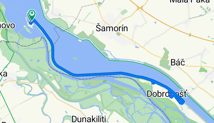 Čunovo, Bratislava V až Čunovo, Bratislava V