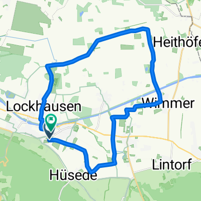 Lindenstraße, Bad Essen nach Dorfstraße, Bad Essen